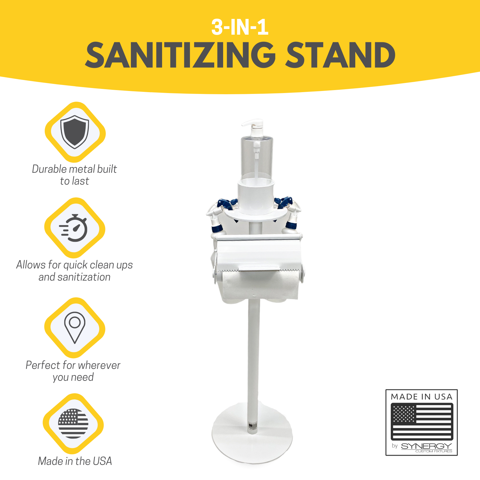 Sanitizing Stand